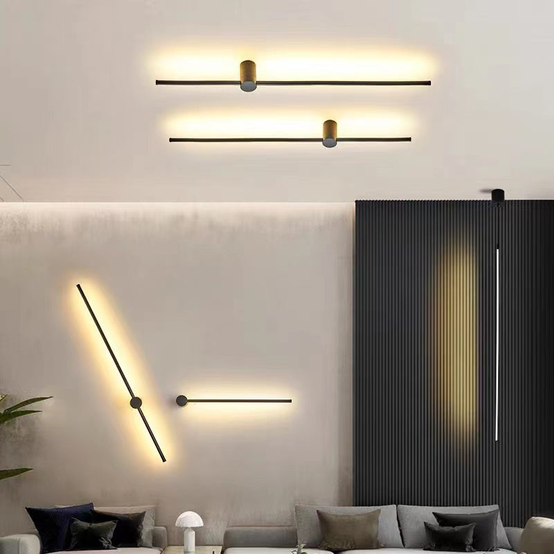 מנורת קיר אליעד שחור דגם| A