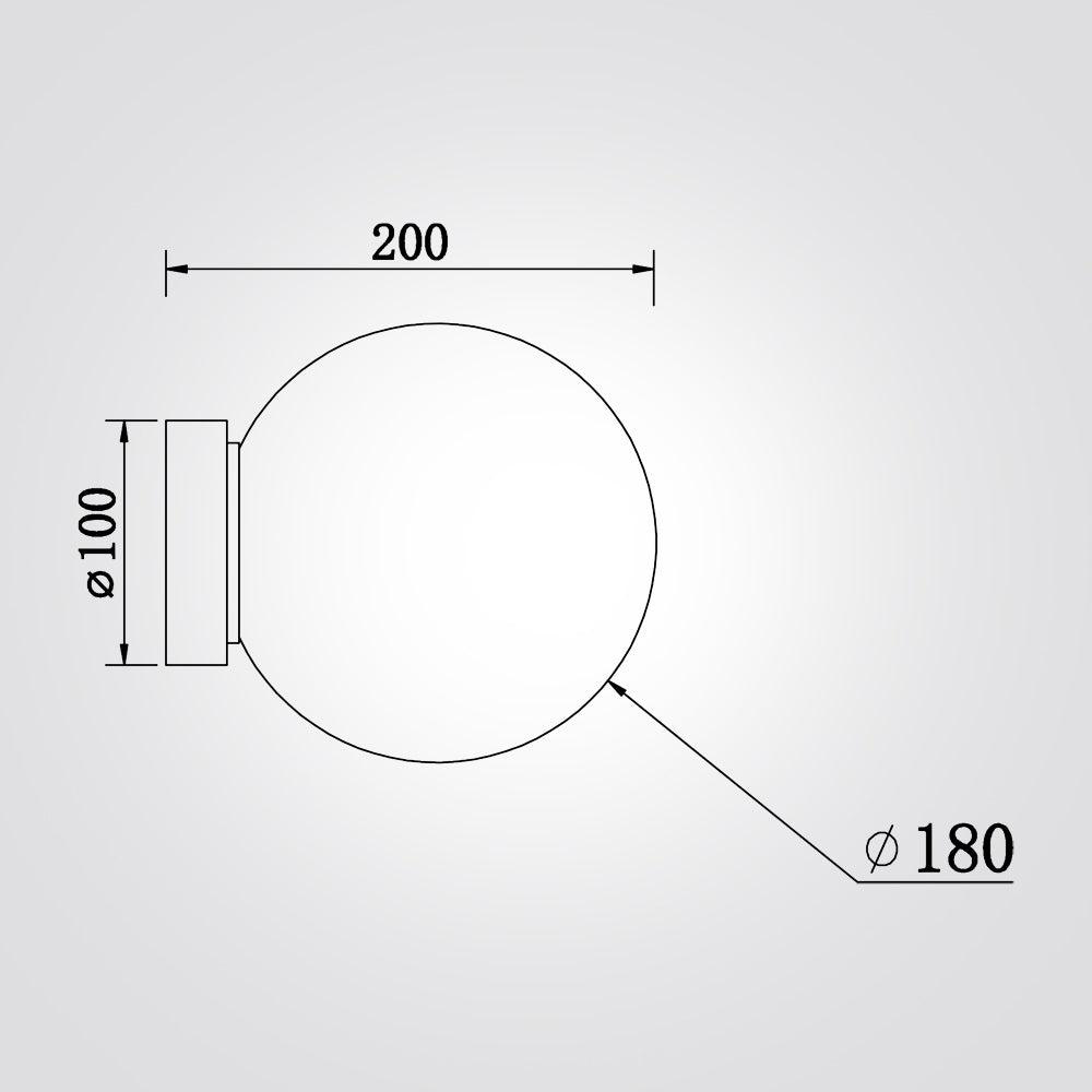 מנורת קיר ניקו פליז דגם| L