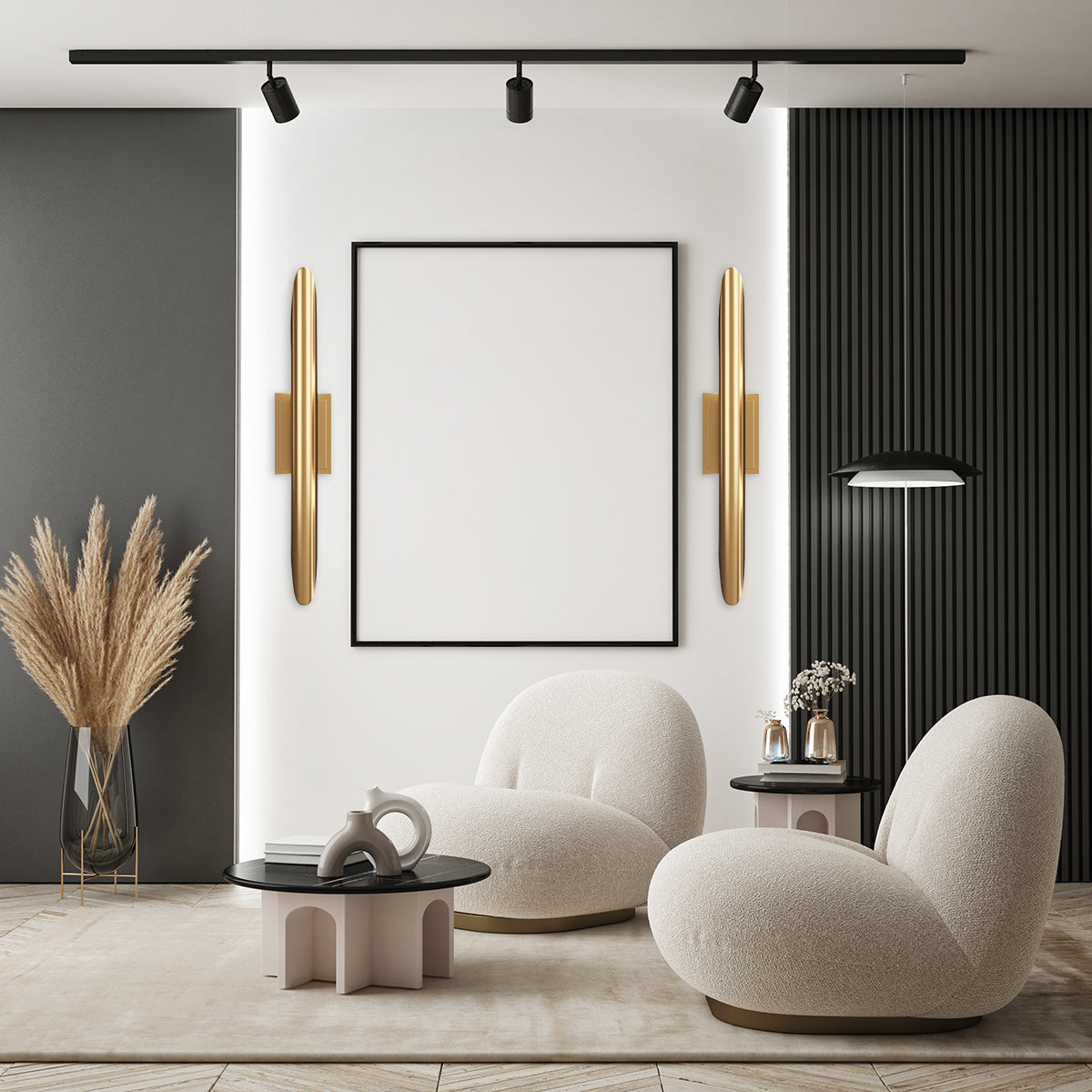 מנורת קיר אפ- אדון ניק| פליז