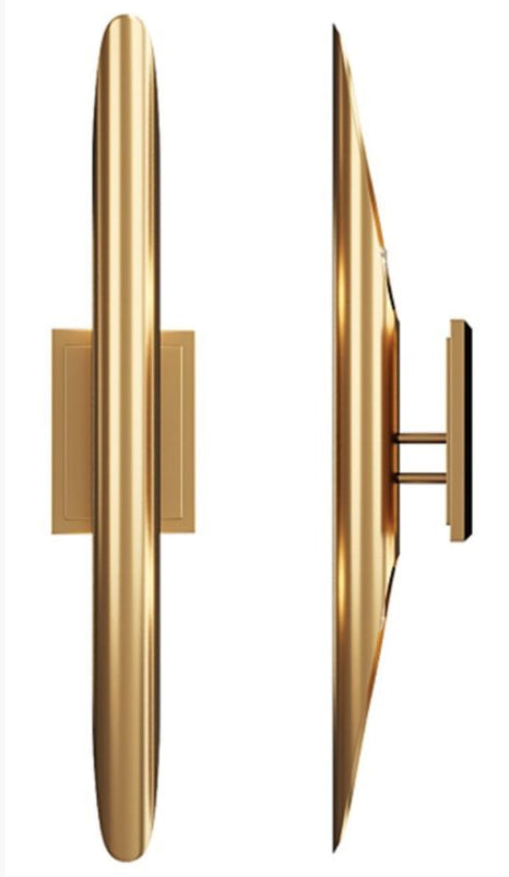 מנורת קיר אפ- אדון ניק| פליז