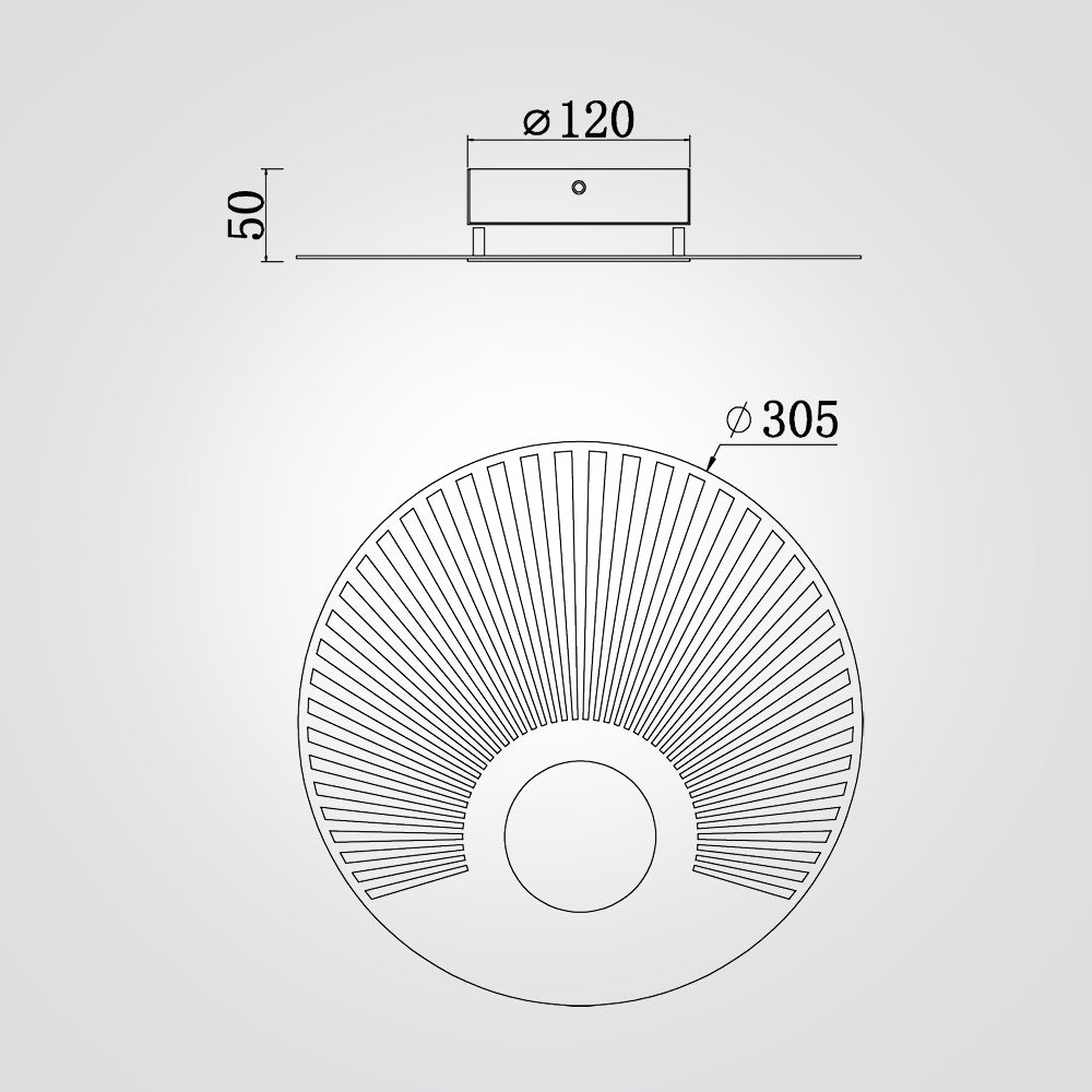 מנורת קיר לוני| דגם C