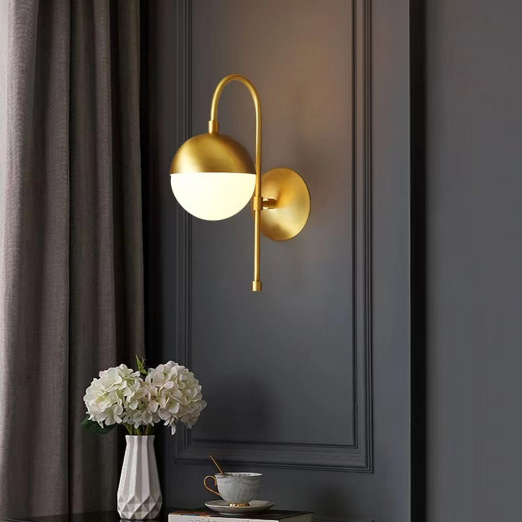 מנורת קיר שמש פליז דגם| B