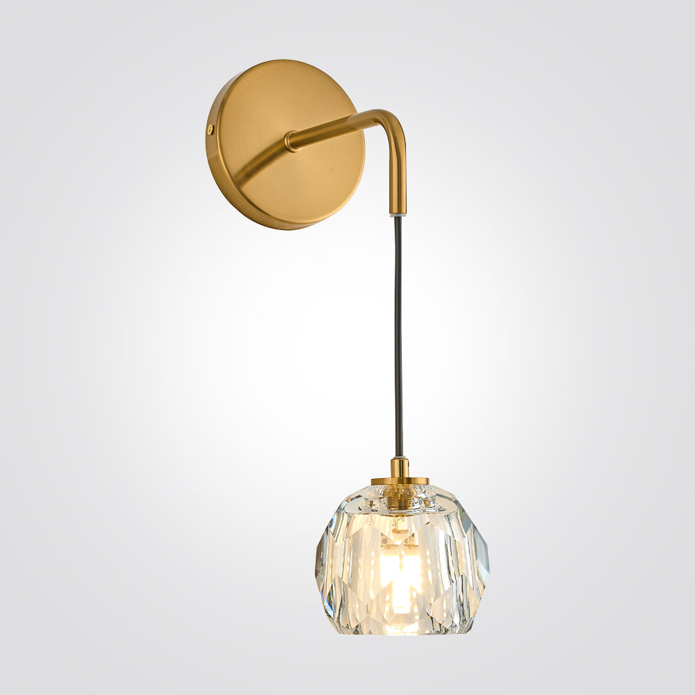 מנורת קיר שובל זהב דגם| A