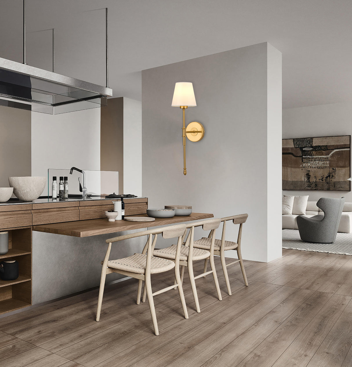 מנורת קיר שדה זהב דגם| A