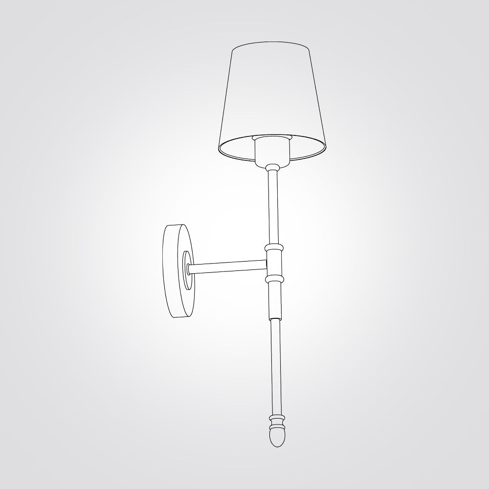 מנורת קיר שדה זהב דגם| A