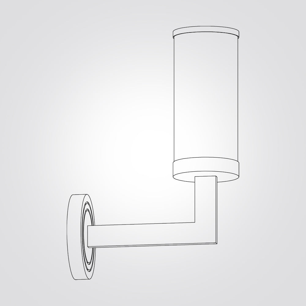 מנורת קיר שדה זהב דגם| B