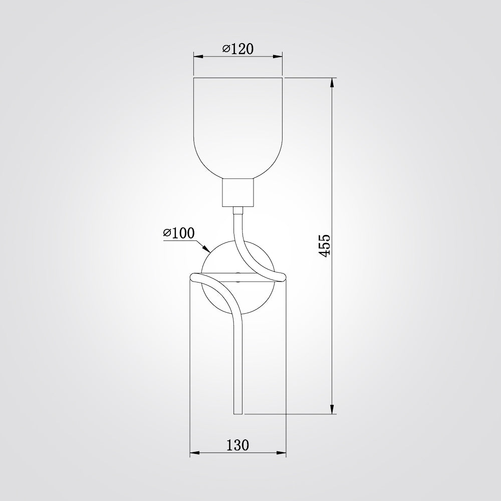 מנורת קיר סאם דגם| A