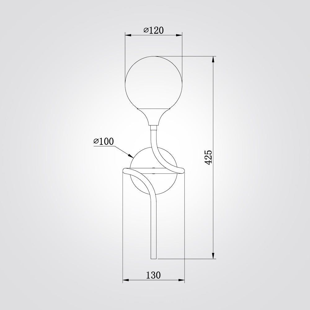 מנורת קיר סאם דגם| B