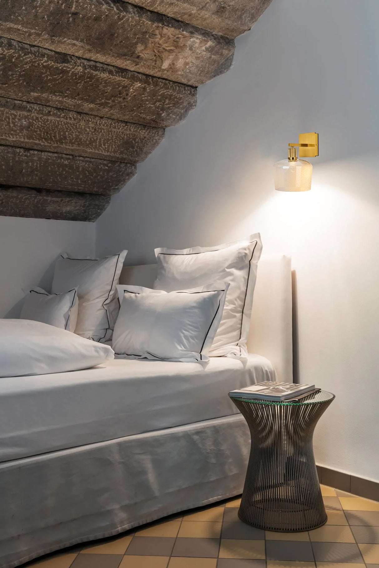 מנורת קיר רמדה זהב דגם| B