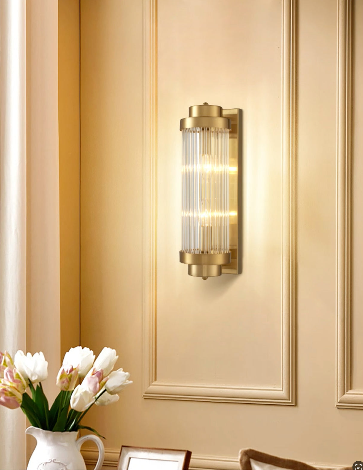 מנורת קיר סיפי פליז דגם| A