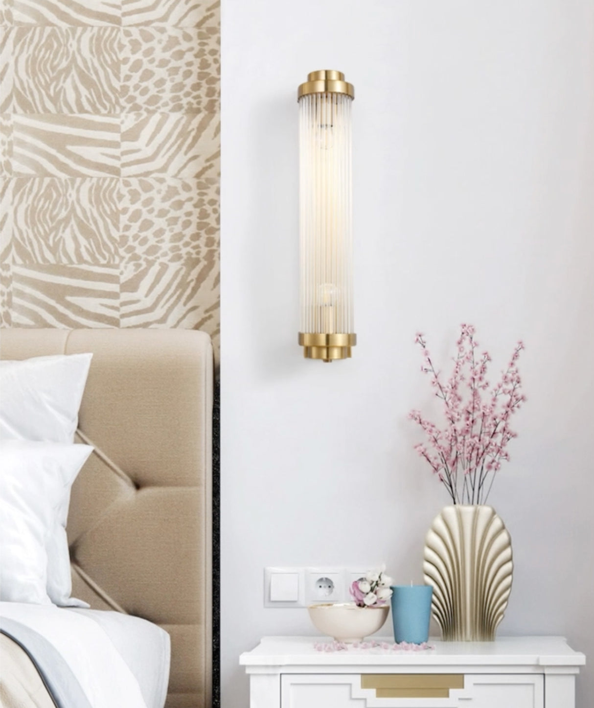 מנורת קיר סיפי פליז דגם| A