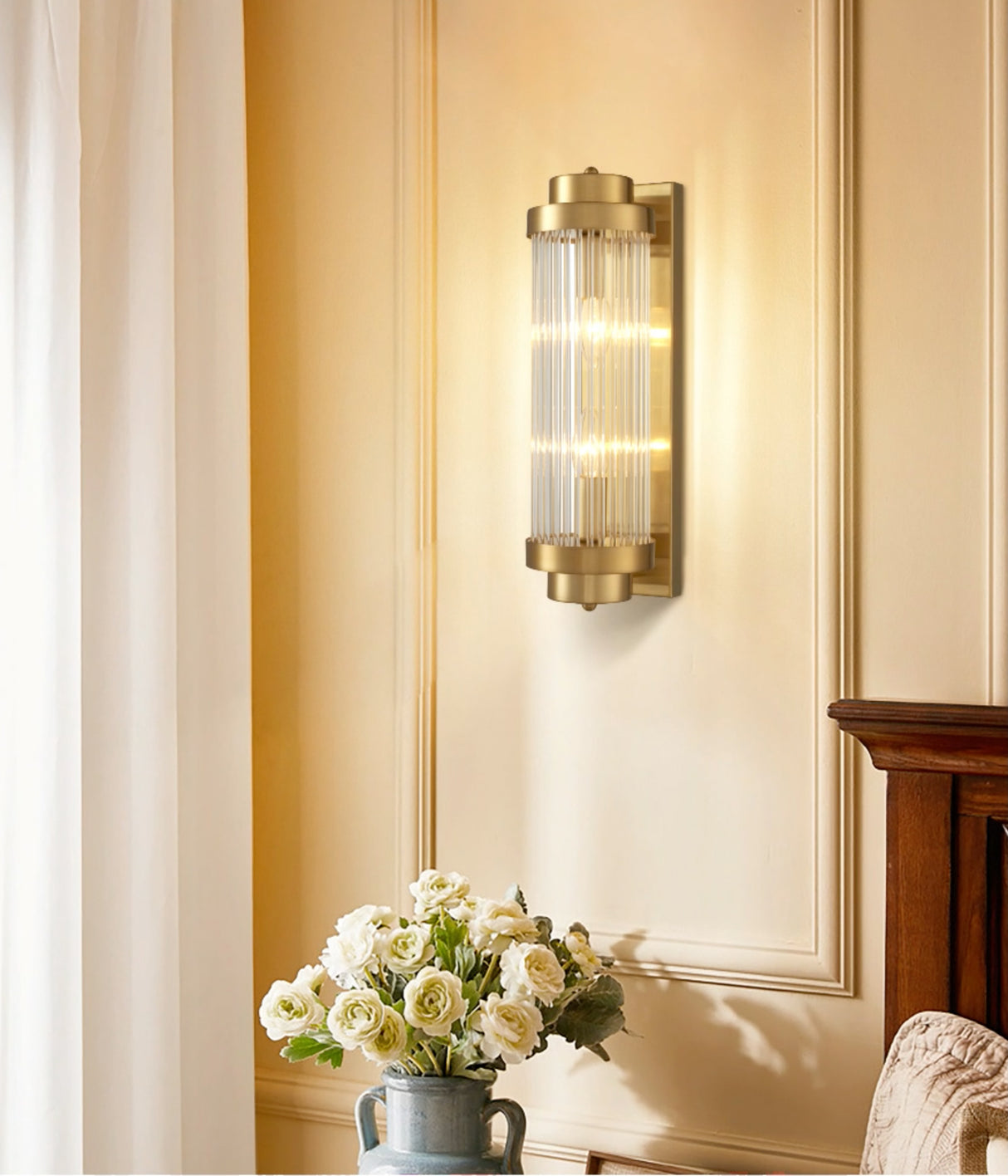 מנורת קיר סיפי פליז דגם| A