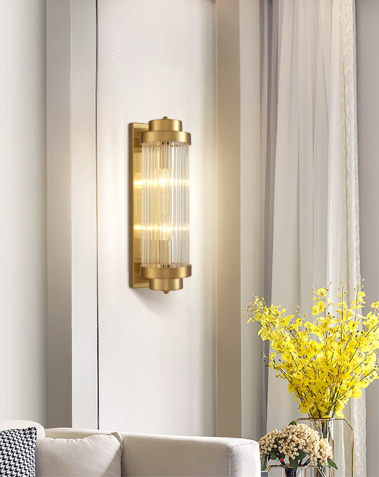 מנורת קיר סיפי פליז דגם| A