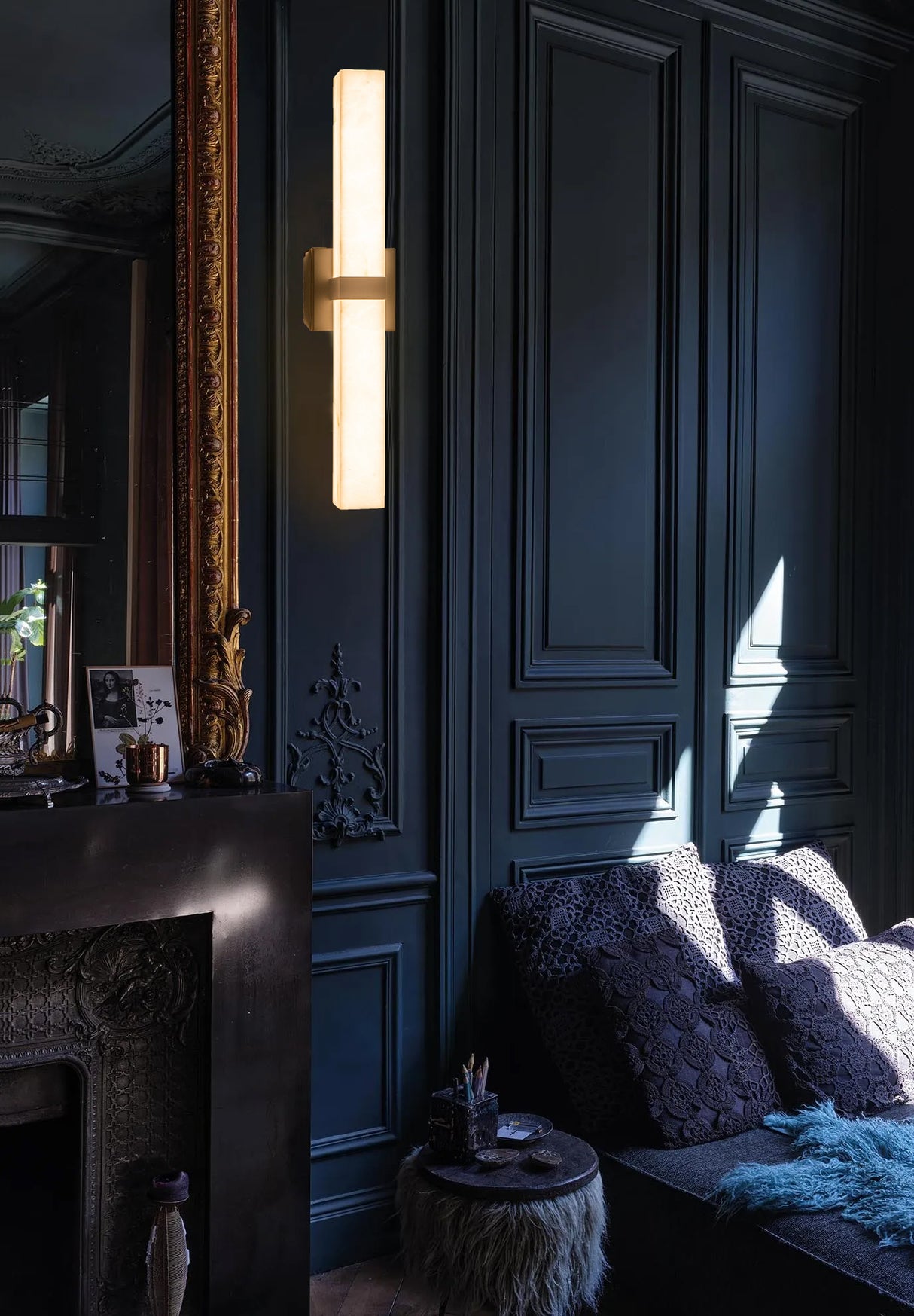 מנורת קיר אוקלנד אלבסטר דגם| A