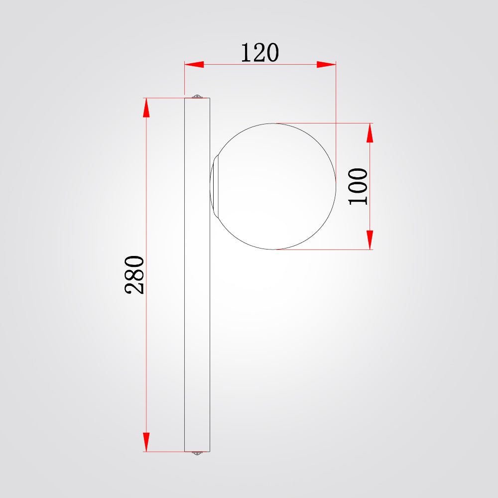מנורת קיר סאני שיש ספרדי דגם| B
