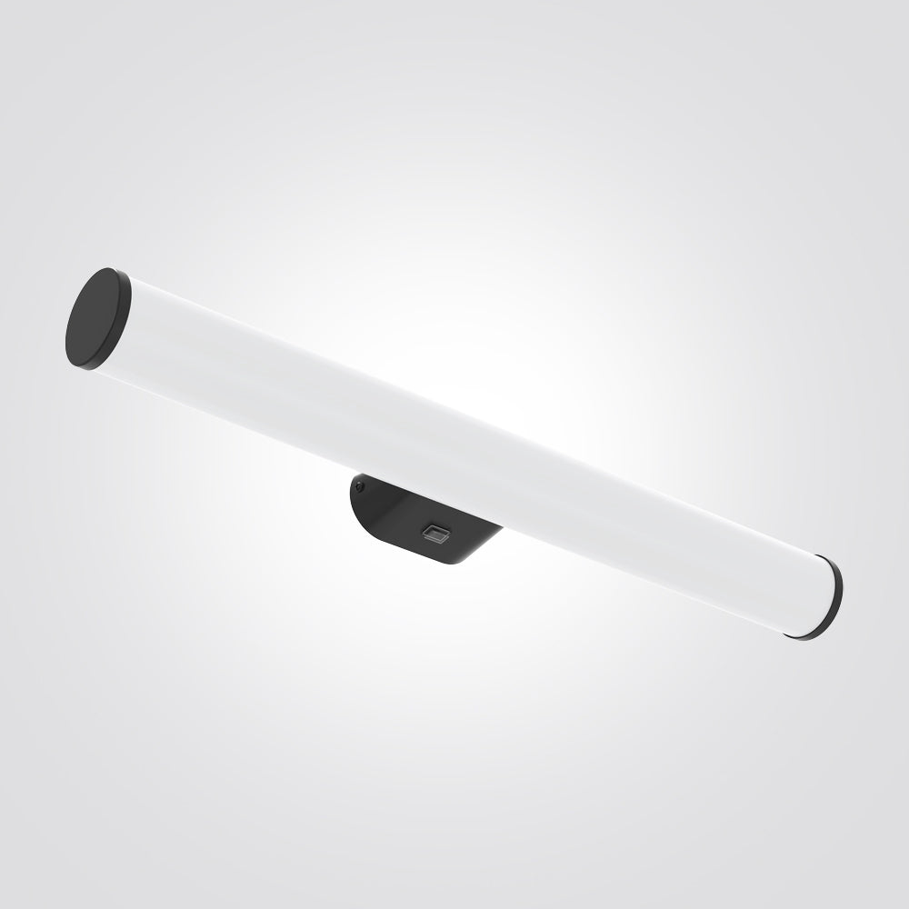 מנורת קיר מראה אמבטיה שון שחור| לבן| IP44| CCT