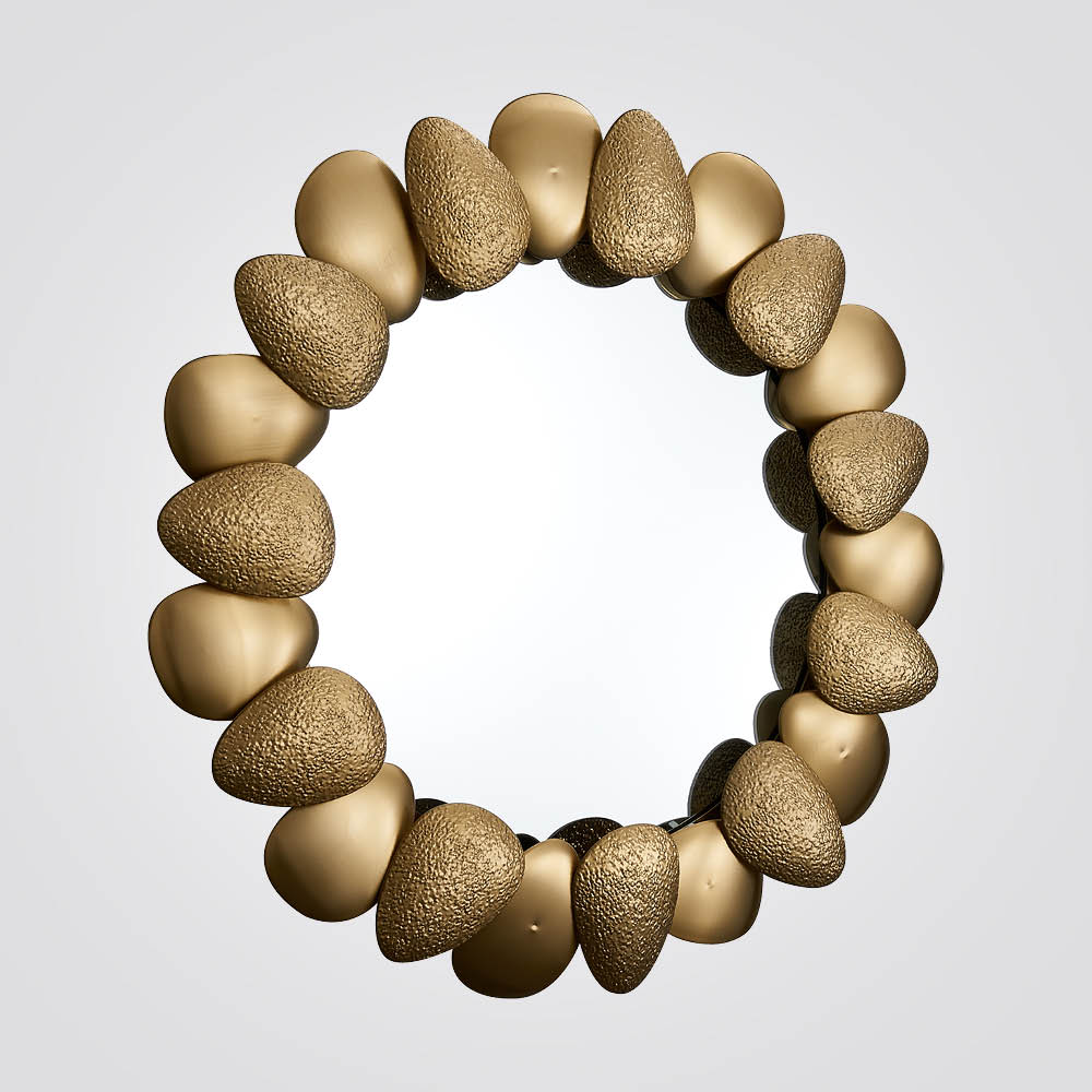 מנורת קיר מראה מוארת עגולה מרום Φ60 ס"מ