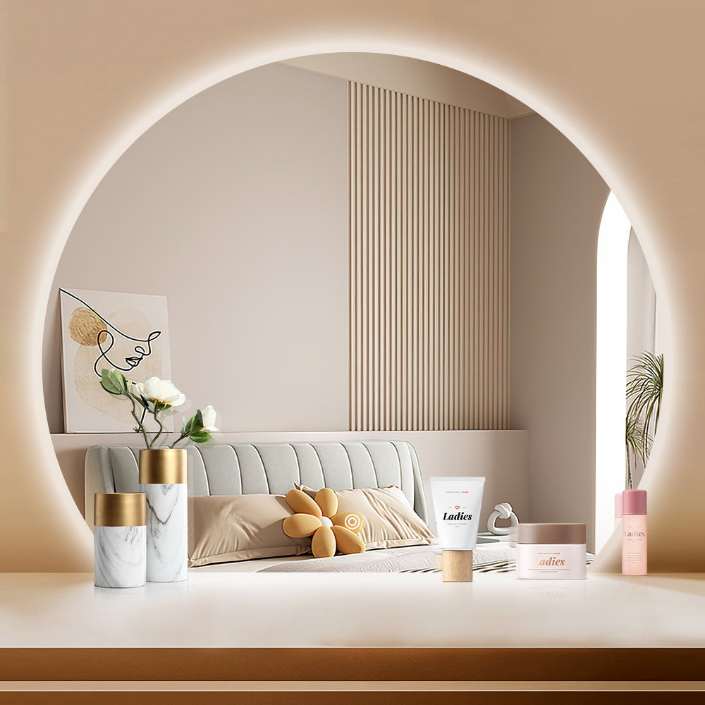 מראה מוארת עגולה מלבורן CCT