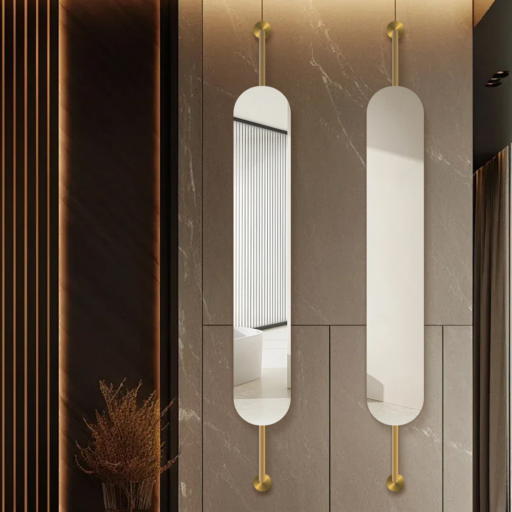 מראת קיר מוארת אובלית מלבורן CCT