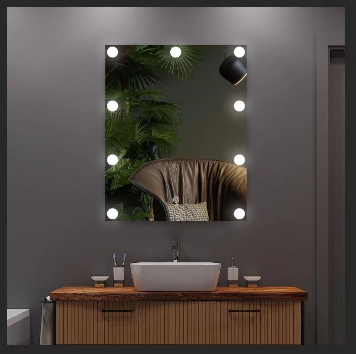 מראה מוארת מלבנית הוליווד CCT דגם| S