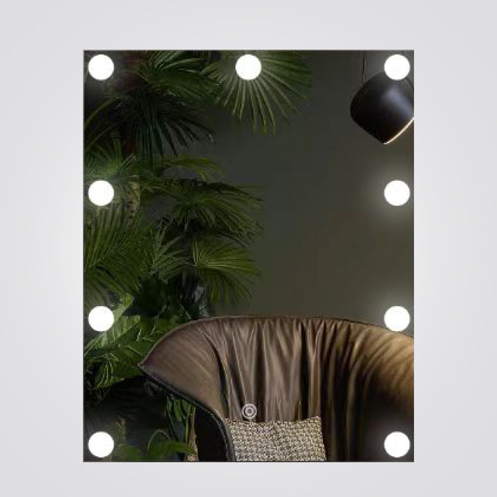 מראה מוארת מלבנית הוליווד CCT דגם| S