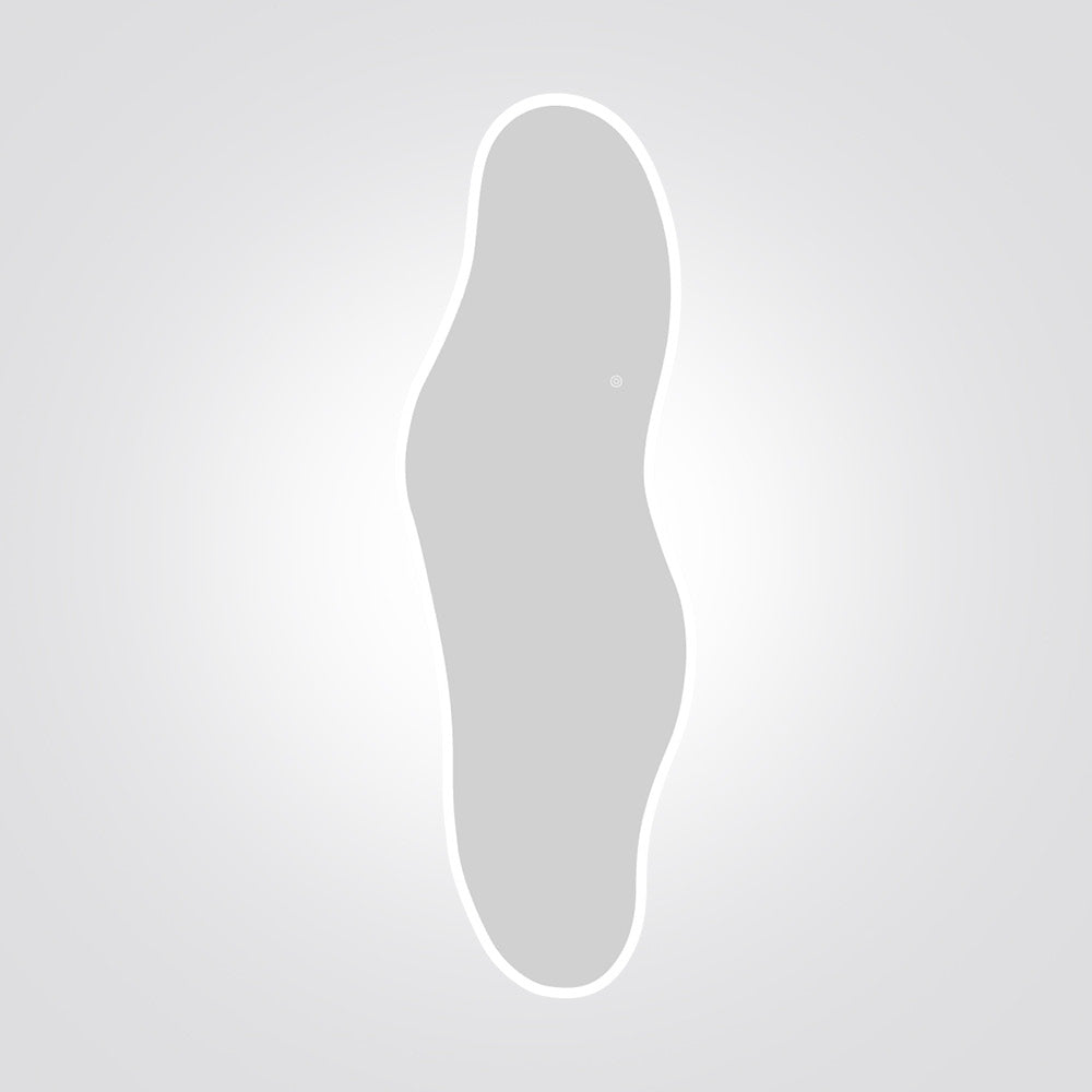 מראת LED אמורפית 150×50 ס״מ דגם | B