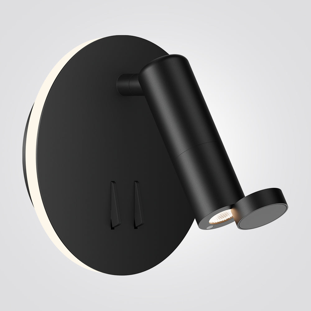 מנורת קיר שבת LED | צבע שחור / לבן