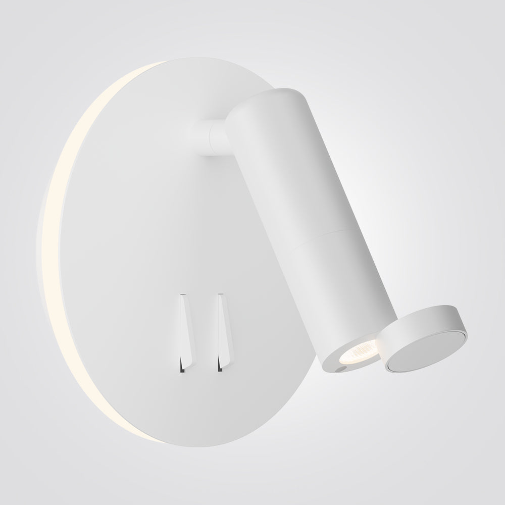 מנורת קיר שבת LED | צבע שחור / לבן