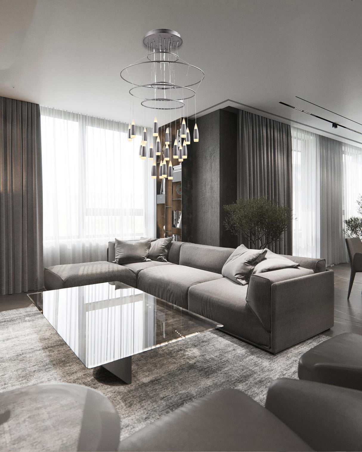 מנורת תליה ויקטוריה 20 קנים