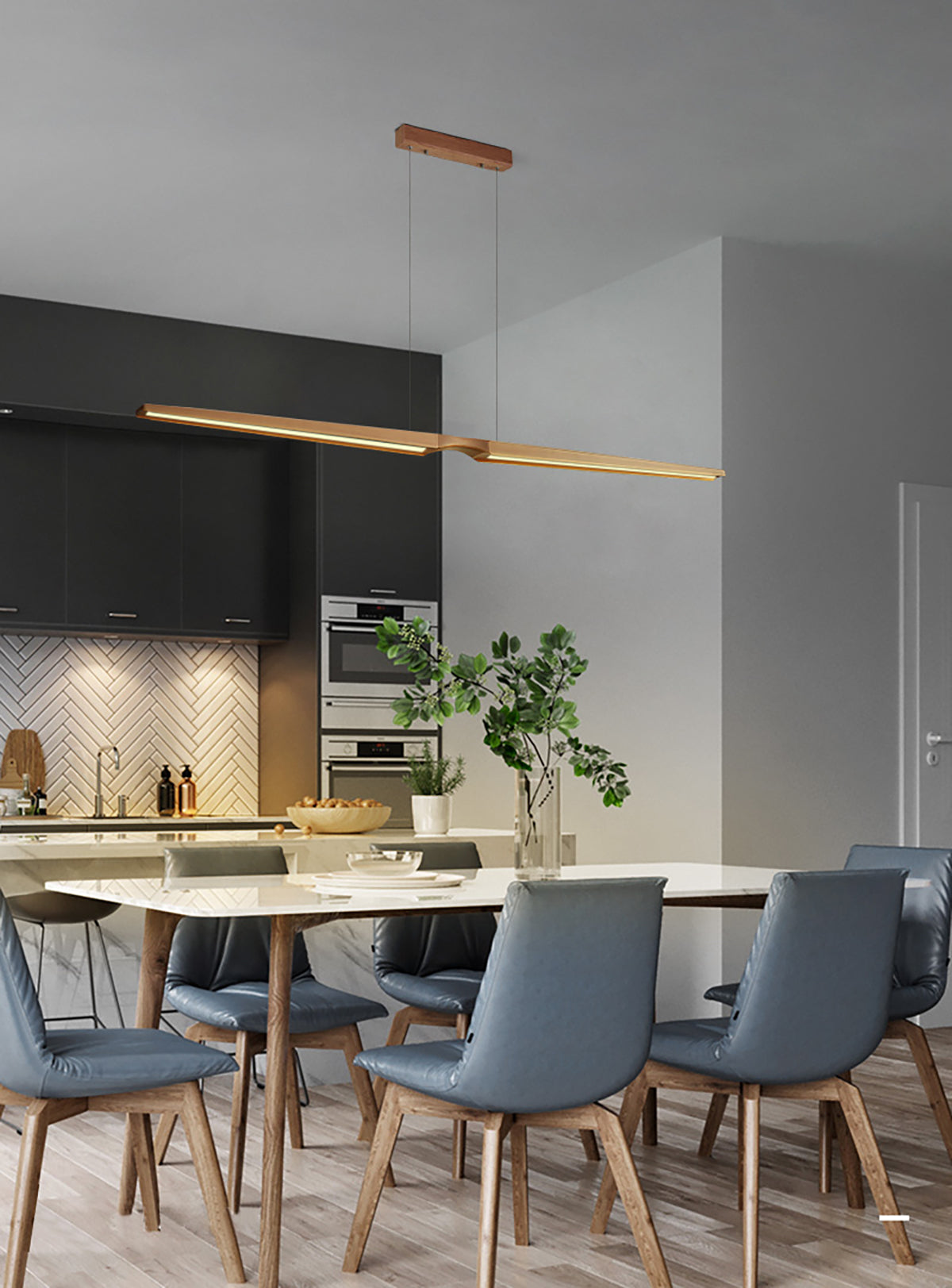 מנורת תלייה אשור עץ בוק דגם| A