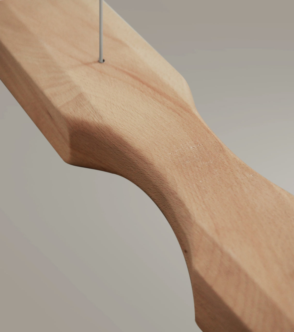 מנורת תלייה אשור עץ בוק דגם| A