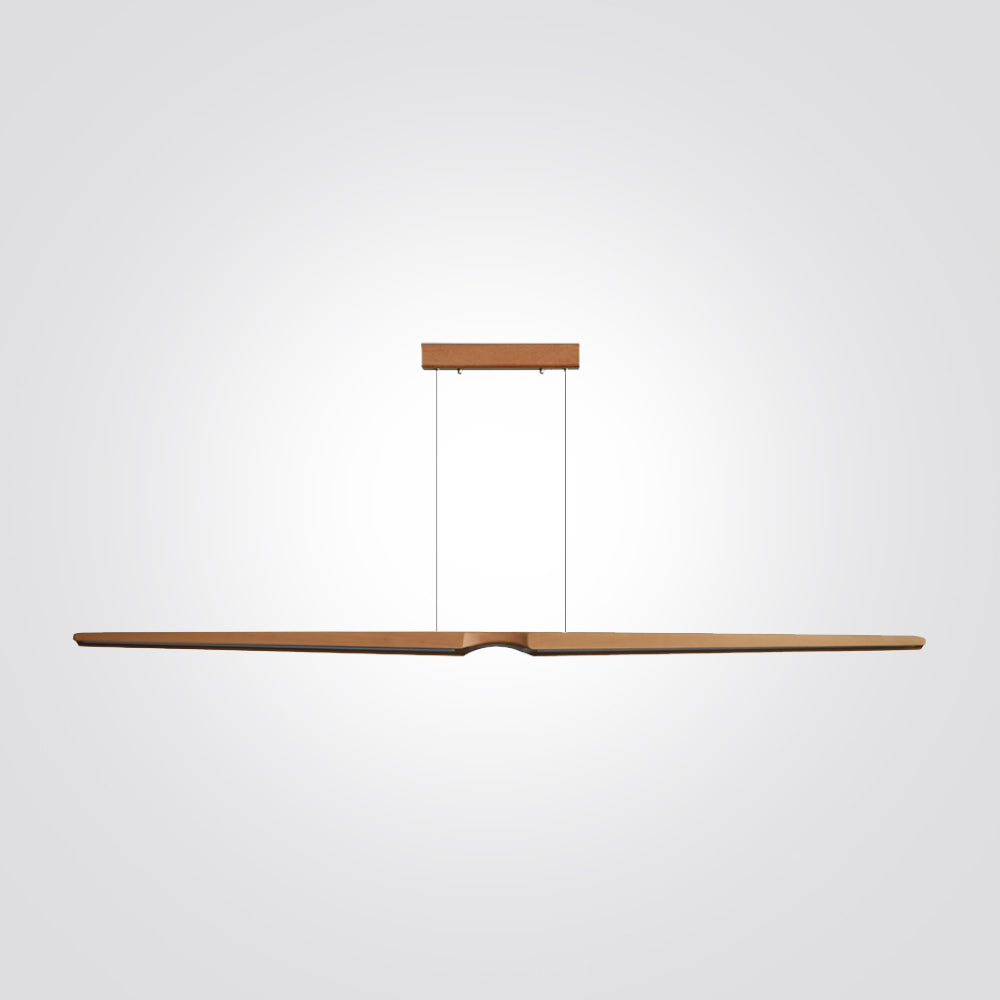 מנורת תלייה אשור עץ בוק דגם| A