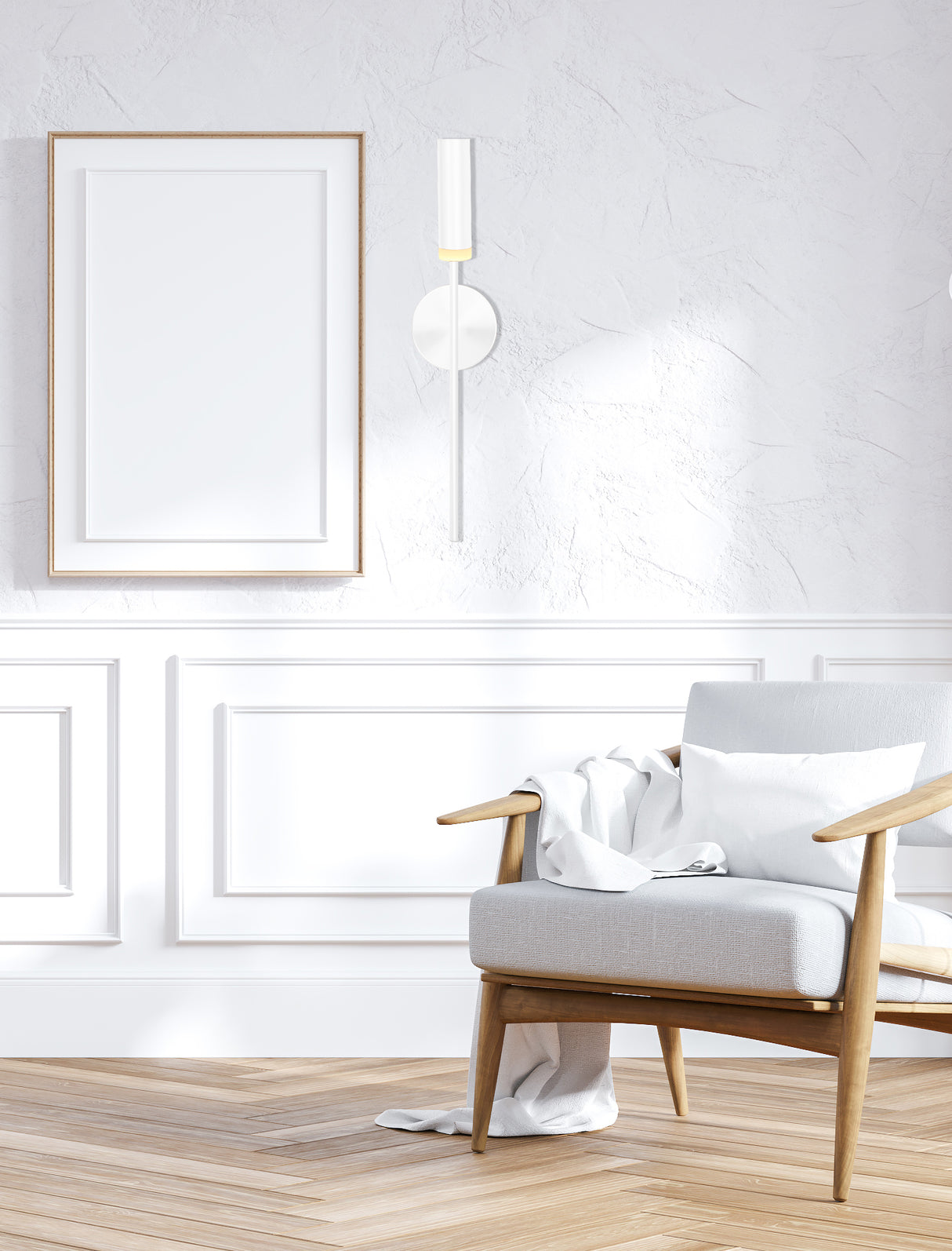 מנורת קיר אילי צבע לבן