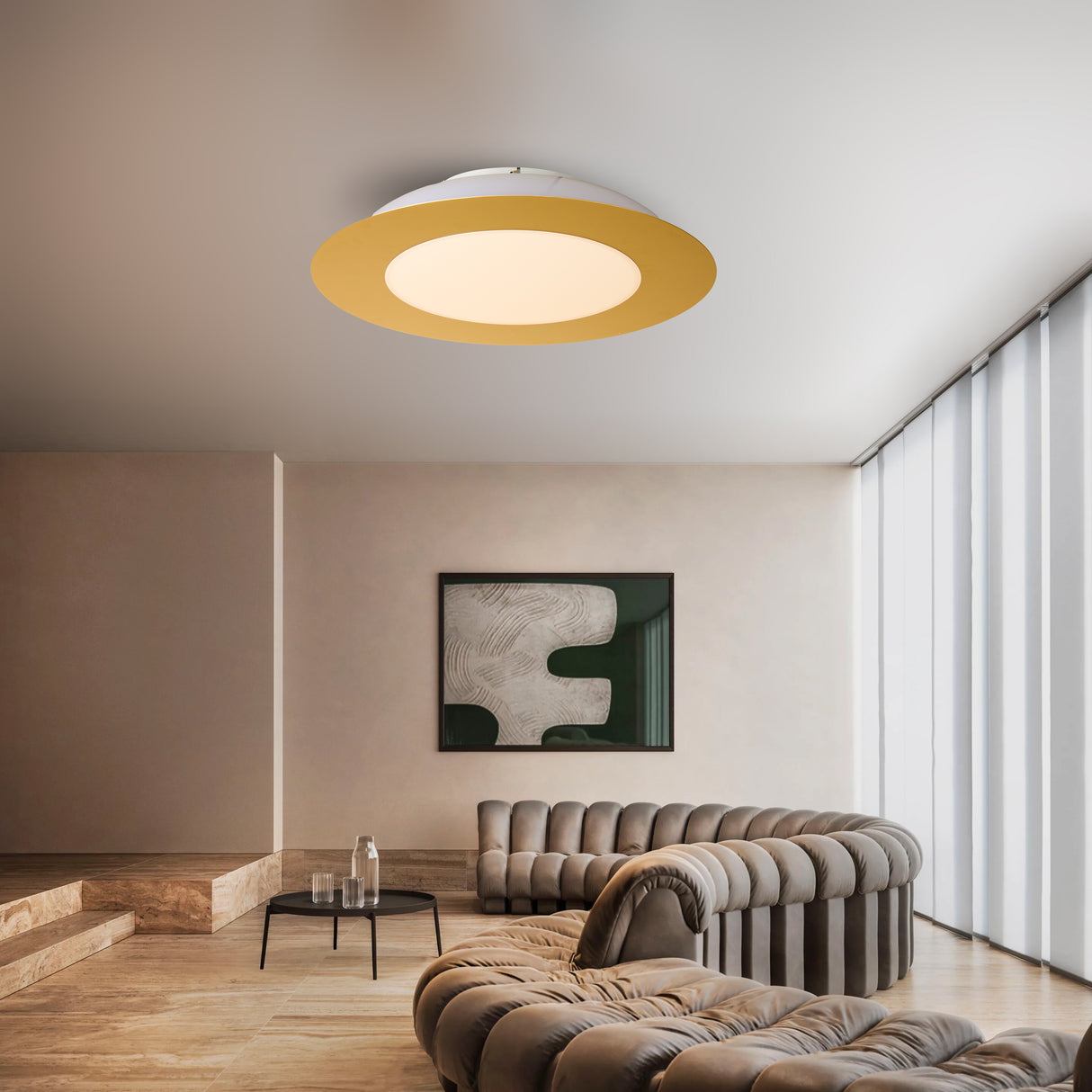 צמוד תקרה טומי פליז | Φ63| Φ90| Φ120 CM