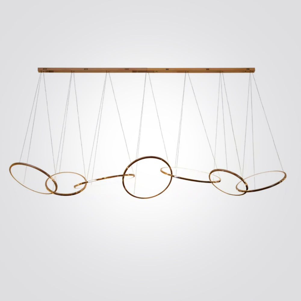 מנורת תלייה אדם לד| פליז