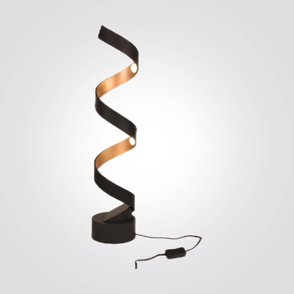 מנורת שולחן ספירלה דוריאן לד