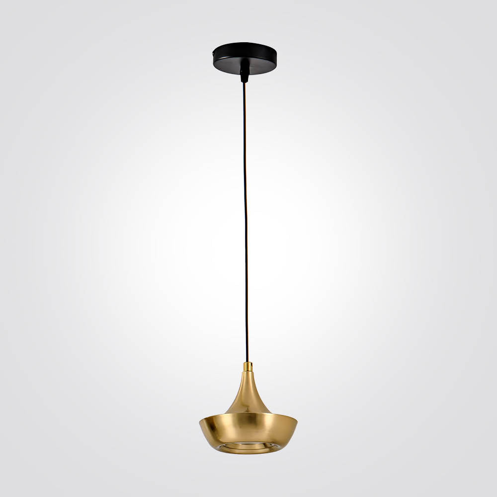 מנורת תלייה פרינס לד בודד| פליז