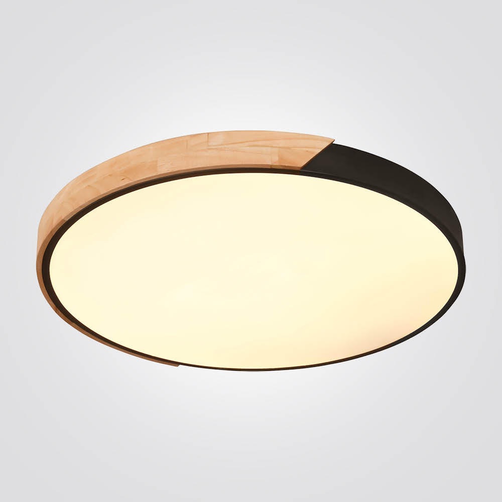 צמוד תקרה שניידר עץ+ שלט| Φ40| Φ60| Φ80| CCT