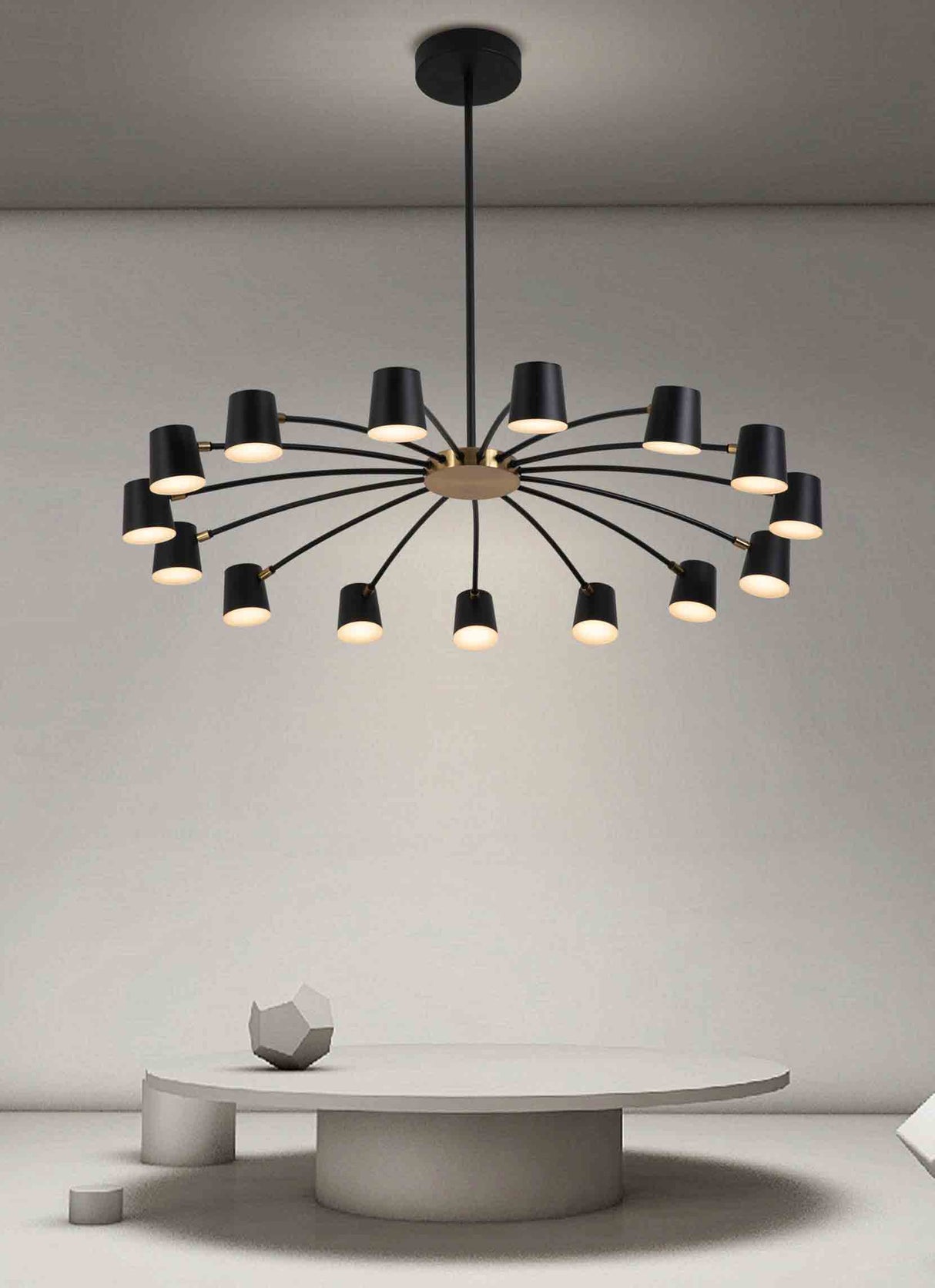 מנורת תליה פירנצה 12 זרועות לד