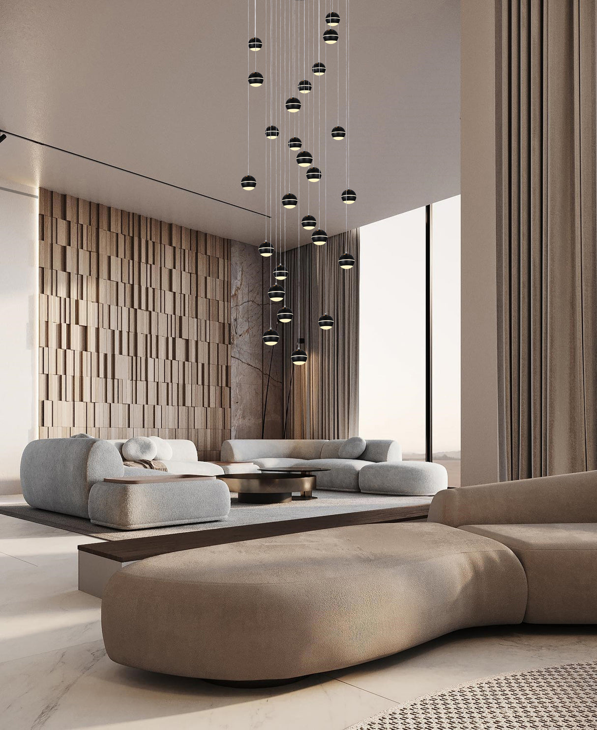 מנורת תלייה לאנטיס| 25*5W