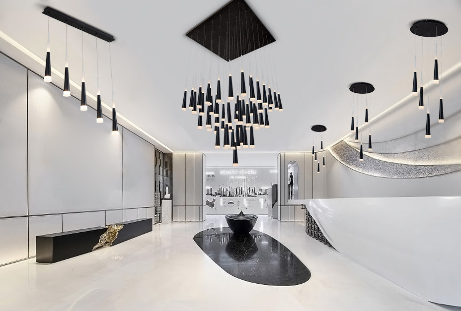 מנורת תליה יוקרתית גוניור| 49 קנים