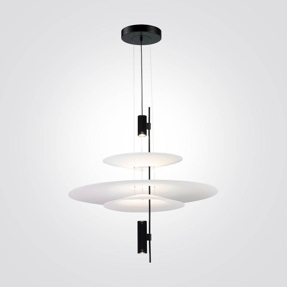 מנורת תליה קרוסלנד לד| שחור