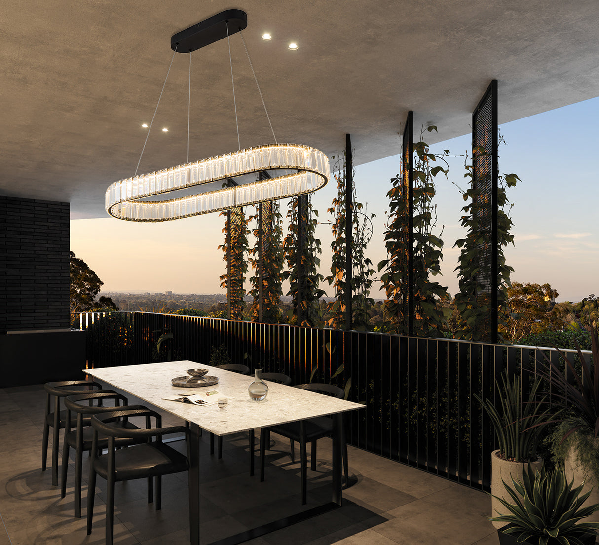 מנורת תליה סנדרו לד| דגם B