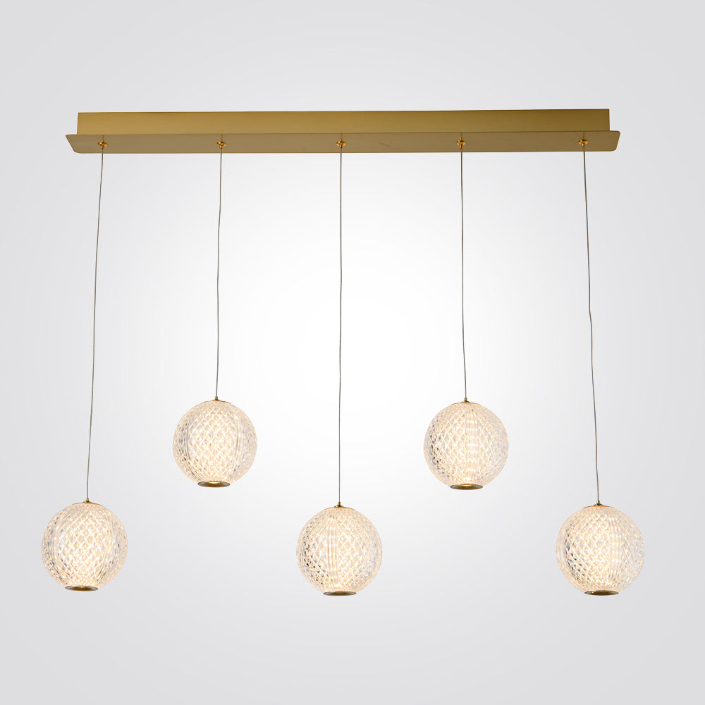 מנורת תלייה דורנגו לד חמישיה| בסיס מלביני