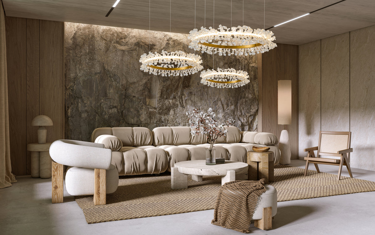 מנורת תליה צלנגר רינג לד | Φ40+ Φ60+Φ80