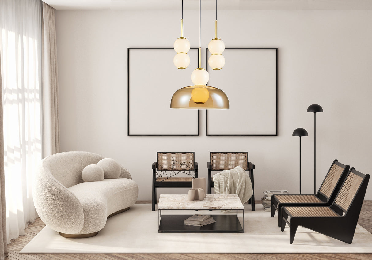 מנורת תלייה סאני שלישייה דגם| A