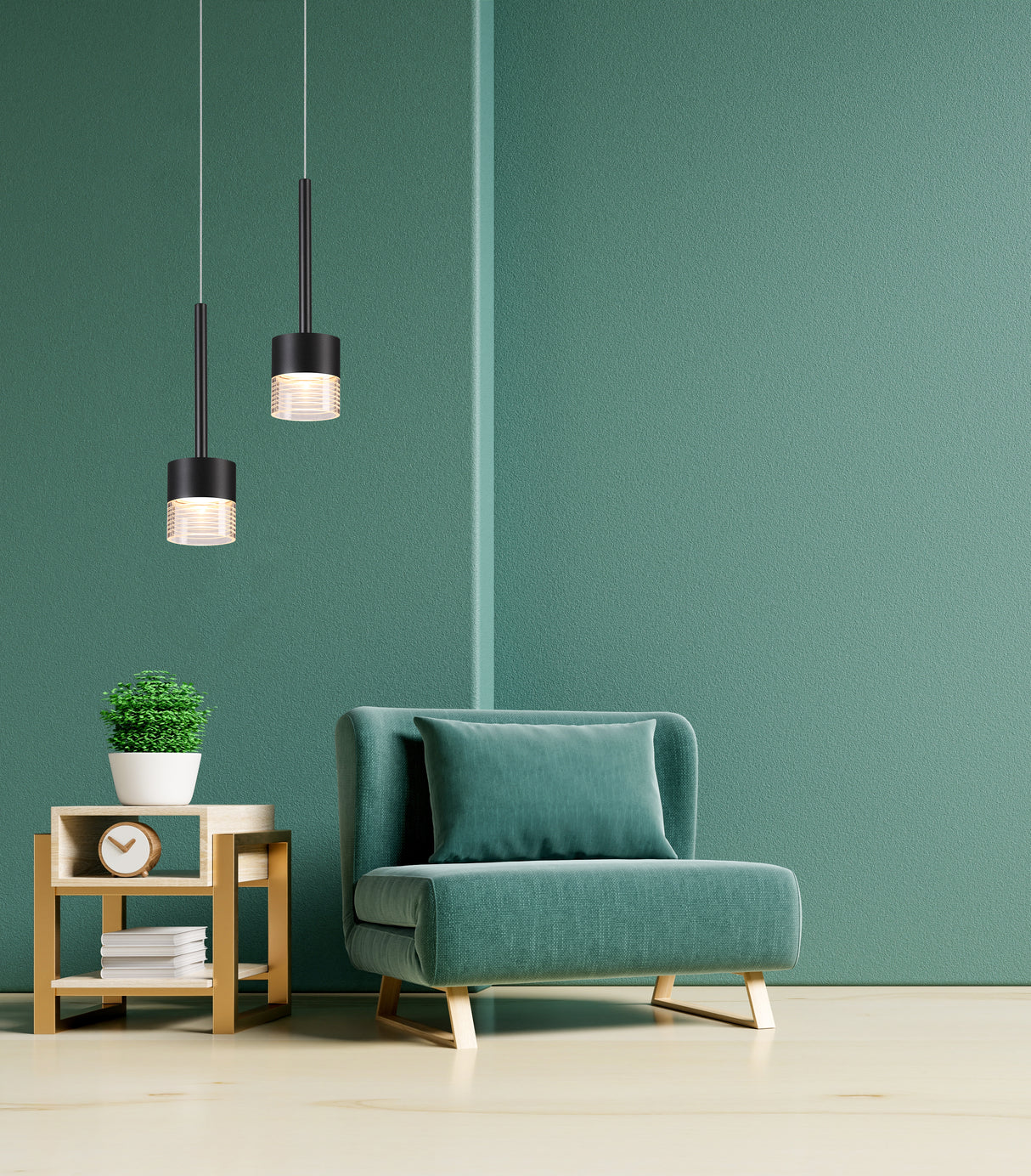 מנורת תלייה פינלנד לד בודד