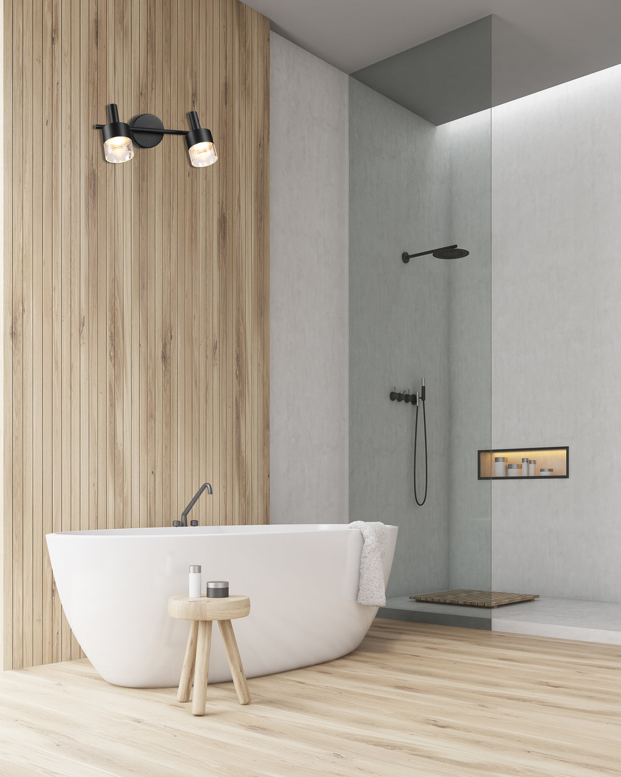 מנורת קיר ספוט פינלנד לד| זוגי