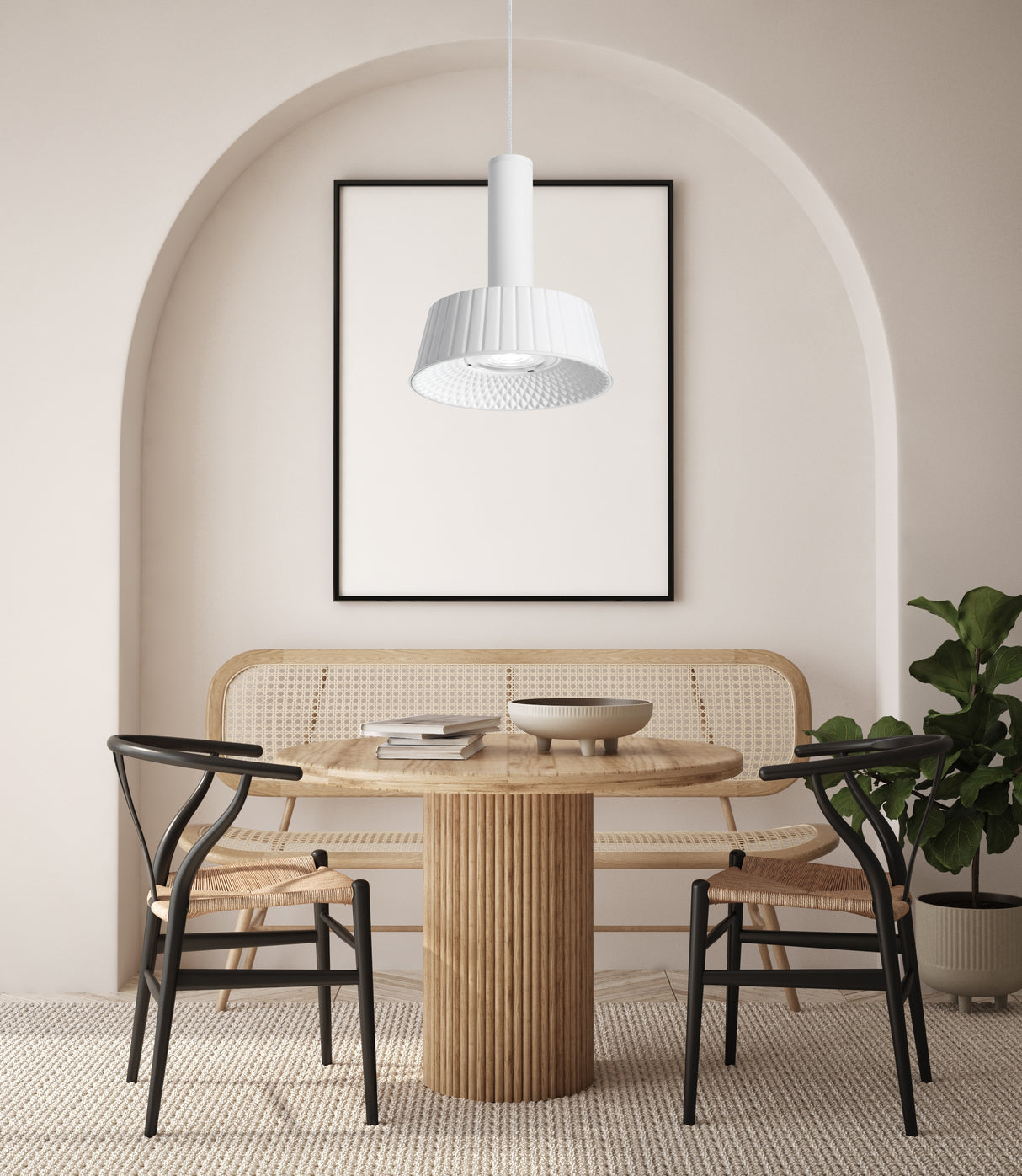 מנורת תלייה פורטוגל לד בודד