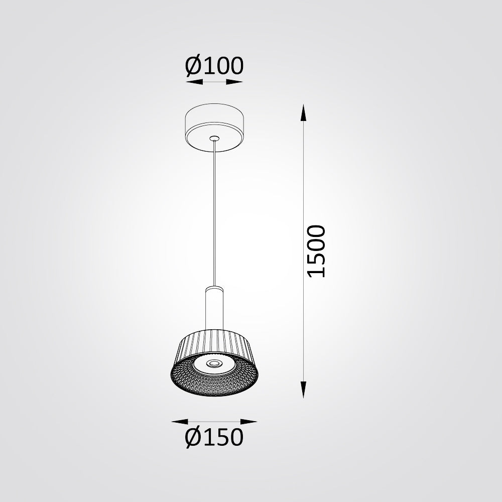 מנורת תלייה פורטוגל לד בודד
